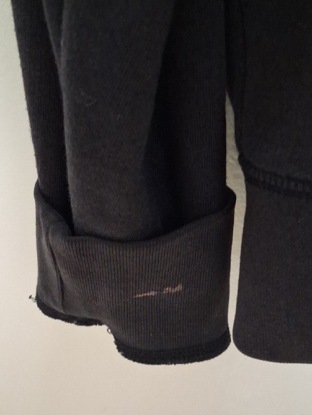 PINK Victoria's Secret Black Jacket with Lined Fur Silver Sequins - Picture 5 of 8